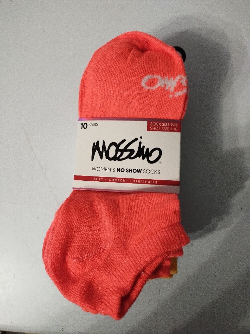 New 10 Pack Women's Mossimo Supply Co. No-Show Socks- Different Colors